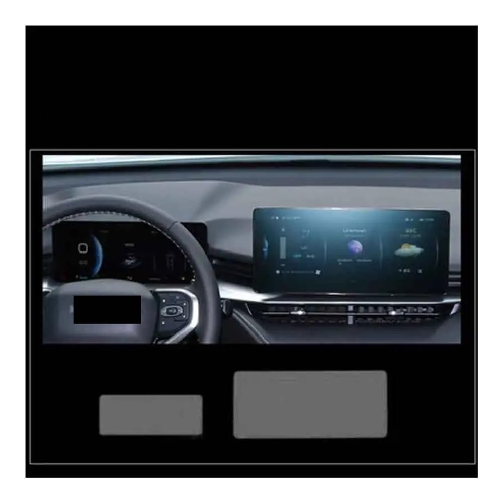 Displayschutzfolie Auto GPS Innen Getriebe Dashboard Gehärtetes Glas Schutz Film Für Haval Für H6 2021 Virtual Cockpit Schutzfolie von ZHANGTONG