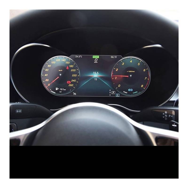 Displayschutzfolie Auto Navigation Gehärteter Bildschirm Schutzfolie Armaturenbrett Schutz Für Benz Für C-klasse 2015-2020 Virtual Cockpit Schutzfolie von ZHANGTONG