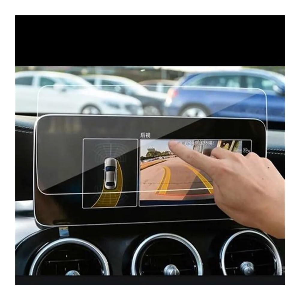 Displayschutzfolie Auto Navigation Gehärteter Bildschirm Schutzfolie Armaturenbrett Schutz Für Benz Für C-klasse 2015-2020 Virtual Cockpit Schutzfolie von ZHANGTONG