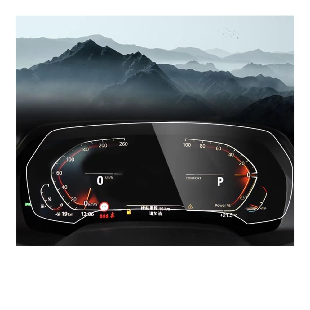 Displayschutzfolie Displayschutzfolie Für X5 Für X6 Für X7 Für G05 Für G06 Für G07 2019–2020, Schutzfolie für das Armaturenbrett des Autos Virtual Cockpit Schutzfolie von ZHANGTONG