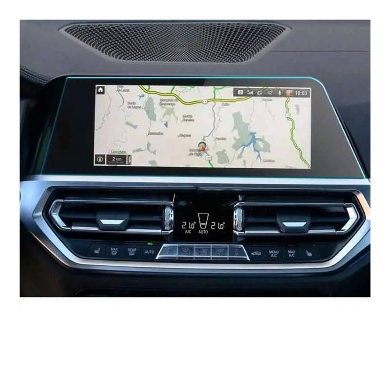 Displayschutzfolie Displayschutzfolie aus gehärtetem Glas für G20 für G21 für Serie 3 2020-2021, Autoradio, GPS-Navigation, Schutzfolie Virtual Cockpit Schutzfolie von ZHANGTONG