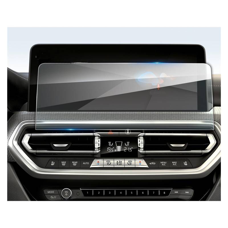 Displayschutzfolie Displayschutzfolie aus gehärtetem Glas für IX3 2022 12,3-Zoll-Auto-Infotainment-Navigation, virtuelles Cockpit, digitales Armaturenbrett Virtual Cockpit Schutzfolie von ZHANGTONG