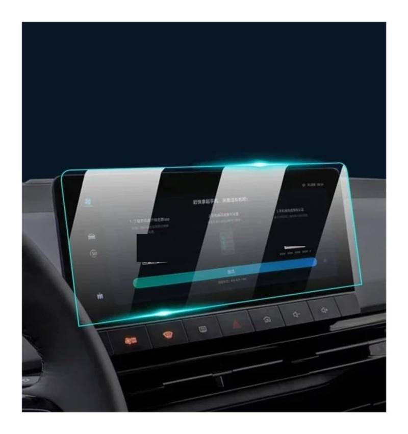 Displayschutzfolie Displayschutzfolie aus gehärtetem Glas für MG4 2021–2023, Auto-Infotainment-Radio, GPS, Armaturenbrett Virtual Cockpit Schutzfolie von ZHANGTONG