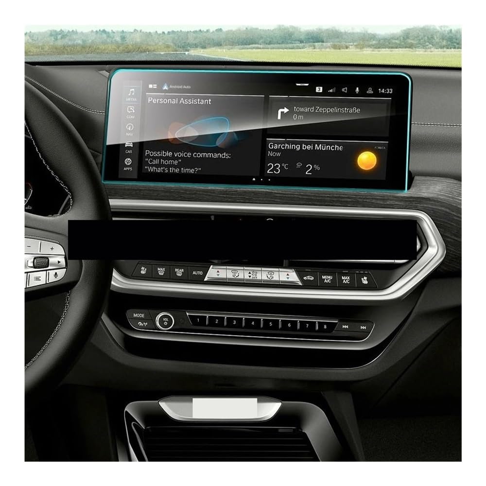 Displayschutzfolie Displayschutzfolie aus gehärtetem Glas für X3 2022, Autoradio, GPS-Navigation Virtual Cockpit Schutzfolie von ZHANGTONG