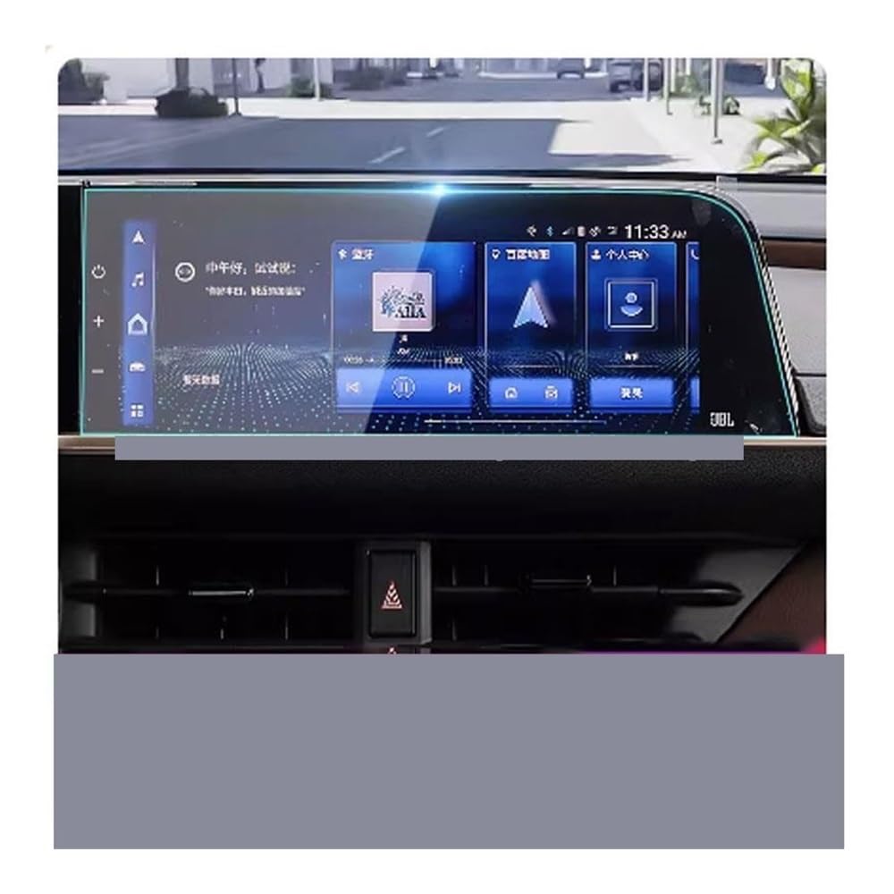 Displayschutzfolie Displayschutzfolie aus gehärtetem Glas für das Armaturenbrett des Für Crown 2022 Virtual Cockpit Schutzfolie von ZHANGTONG