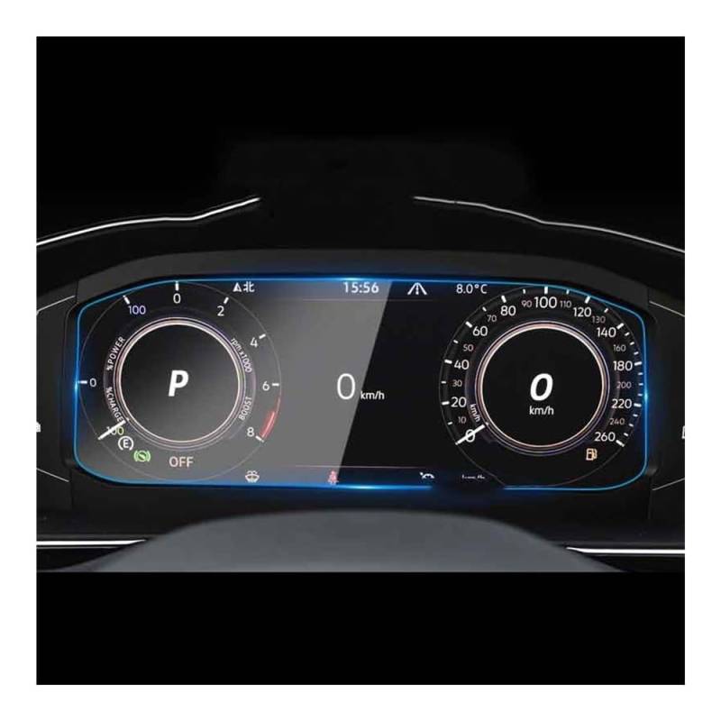 Displayschutzfolie Für Arteon Für R-Linie 2021 Auto Instrument Dashboard Gehärtetem Glas Screen Protector Film Virtual Cockpit Schutzfolie von ZHANGTONG