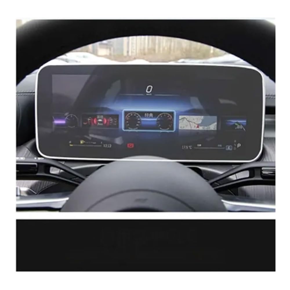 Displayschutzfolie Für Benz Für C-Klasse Für C220 2022 Auto Navigation Gehärtetes Display-schutzfolie Dashboard Schutz Virtual Cockpit Schutzfolie von ZHANGTONG