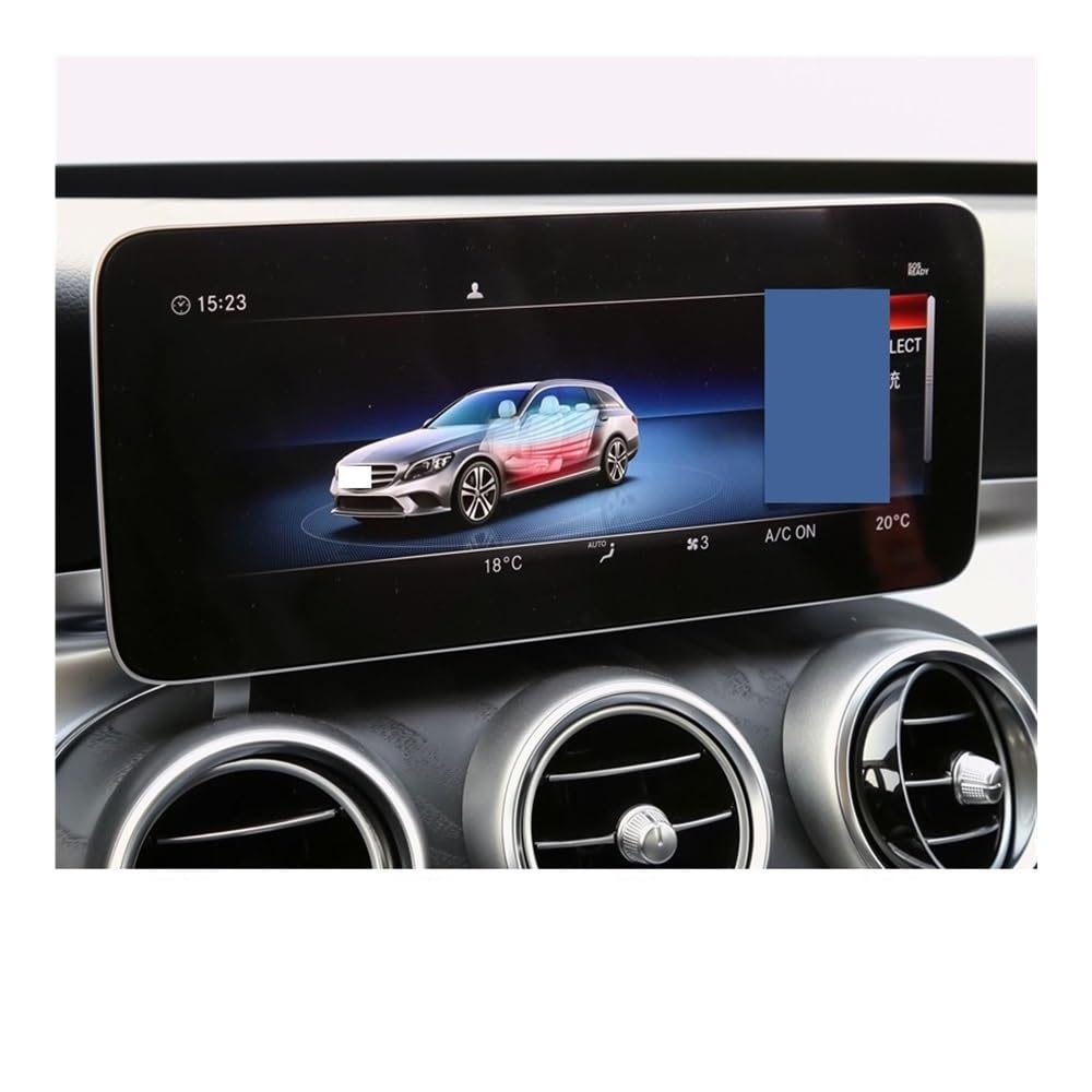 Displayschutzfolie Für Benz Für C-Klasse Für W205 2019-2020 Auto Navigation Gehärtetes Glas Display-schutzfolie Dashboard Schutz Virtual Cockpit Schutzfolie von ZHANGTONG