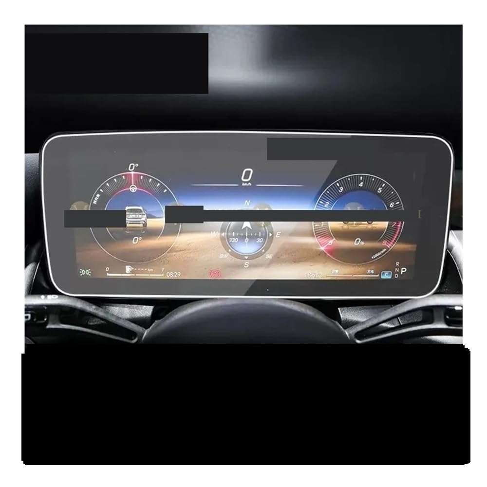 Displayschutzfolie Für Benz Für X254 2023 Auto GPS Film Bildschirm Gehärtetes Glas Schutz Film Virtual Cockpit Schutzfolie von ZHANGTONG