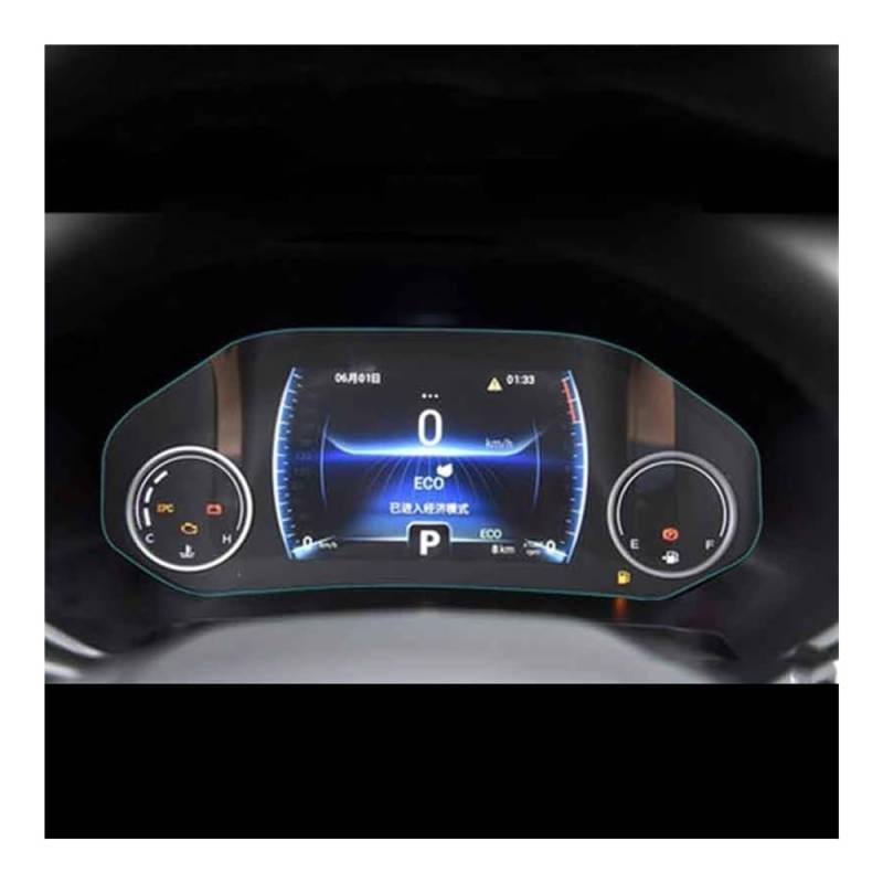 Displayschutzfolie Für Chery Für Tiggo 8 Pro 2020-2022 Auto-Armaturenbrett-Bildschirm, TPU-Schutzfolie Virtual Cockpit Schutzfolie von ZHANGTONG