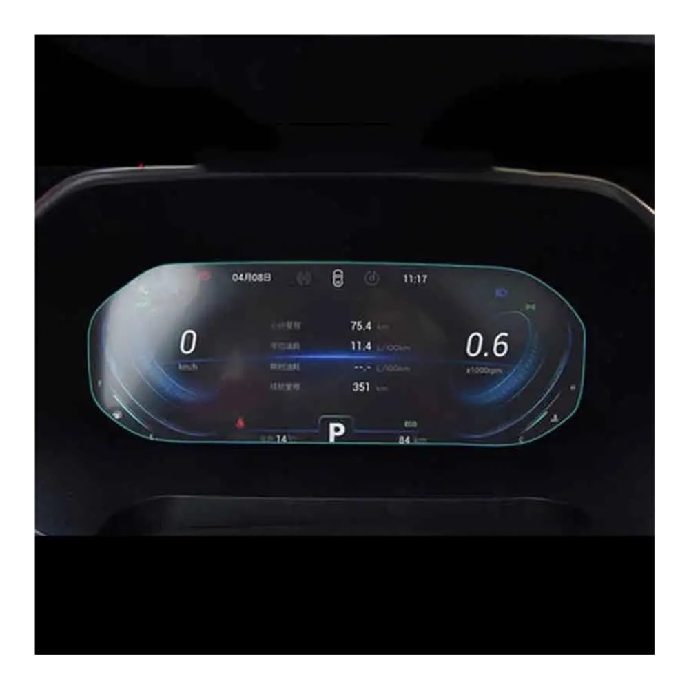 Displayschutzfolie Für Chery Für Tiggo 8 Pro 2020-2022 Auto-Armaturenbrett-Bildschirm, TPU-Schutzfolie Virtual Cockpit Schutzfolie von ZHANGTONG