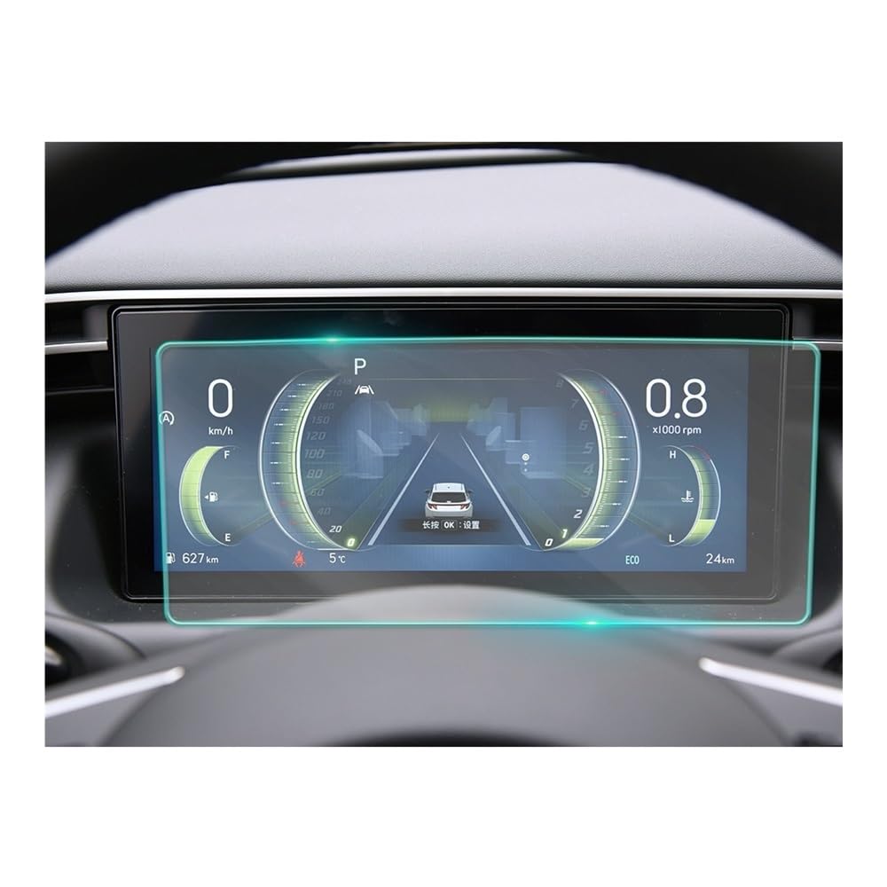 Displayschutzfolie Für Hyundai Für Tucson L 2021 Auto Dashboard Instrument Panel Display-schutzfolie Virtual Cockpit Schutzfolie von ZHANGTONG