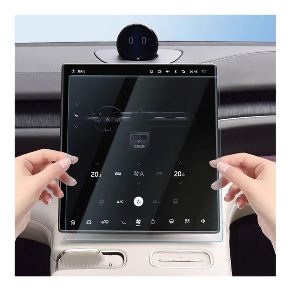 Displayschutzfolie GPS Und Dashboard Gehärtetem Glas Touch Screen Schutz Film Für NIO Für EL7 Für ES7 Für ET7 2022 2023 Virtual Cockpit Schutzfolie von ZHANGTONG