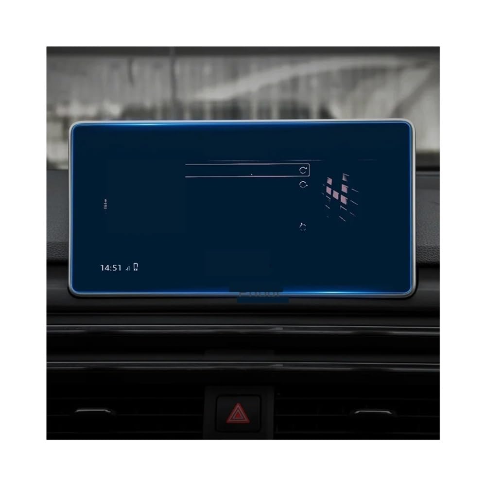 Displayschutzfolie Gehärtetem Glas Für A5 Für S5 Für Q5 2016-2019 Auto GPS Radio Navigation Dashboard Screen Protector Display Film Virtual Cockpit Schutzfolie von ZHANGTONG