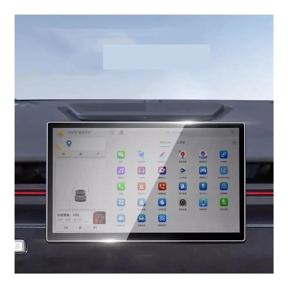 Displayschutzfolie Gehärtetem Glas Screen Protector Film Für Jetour Für Dashing 2022-2023 12,8 Zoll Auto GPS Center Touch Display Und armaturenbrett Virtual Cockpit Schutzfolie von ZHANGTONG