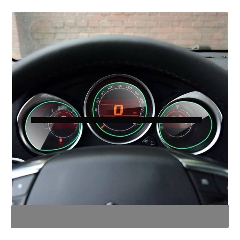 Displayschutzfolie Schutz Film Für Citroen Für C4L 2013-2018 Auto Instrument Panel Screen Protector Dashboard Virtual Cockpit Schutzfolie von ZHANGTONG