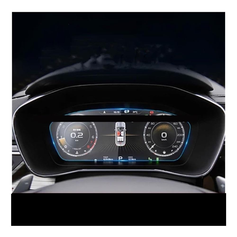 Displayschutzfolie Schutz Film Für Geely Für Azkarra Für Boyue 2020-2022 Auto Instrument Dashboard Virtual Cockpit Schutzfolie von ZHANGTONG