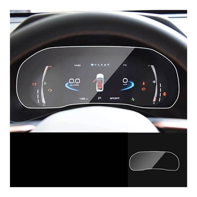 Displayschutzfolie Schutz Film Für Haval Für Jolion 2021 Innen Auto Dashboard Auto Instrument Panel Bildschirm Virtual Cockpit Schutzfolie von ZHANGTONG