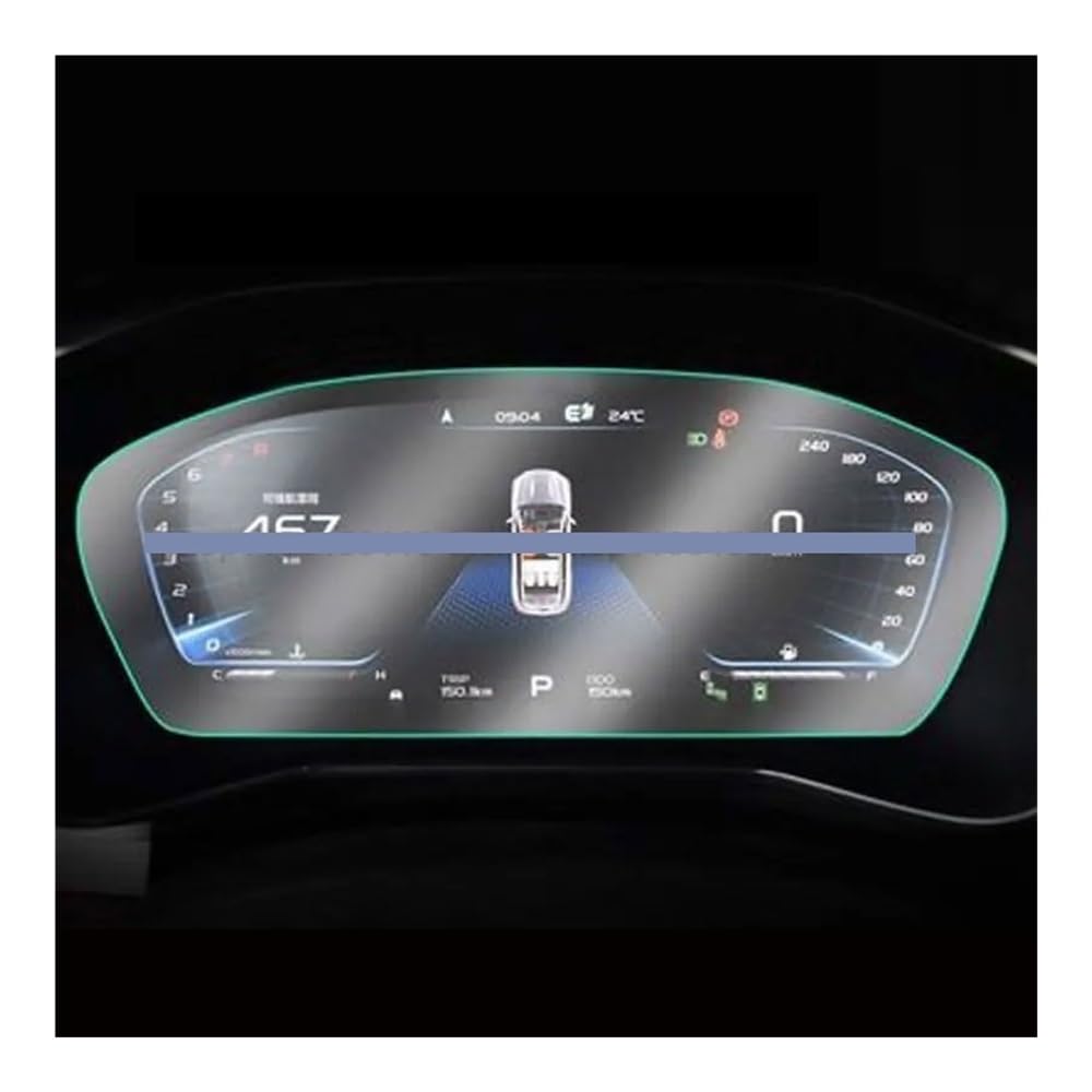 Displayschutzfolie Schutzfolie für Geely für Azkarra 2020 2021 2022, Auto-Instrumenten-Armaturenbrett Virtual Cockpit Schutzfolie von ZHANGTONG