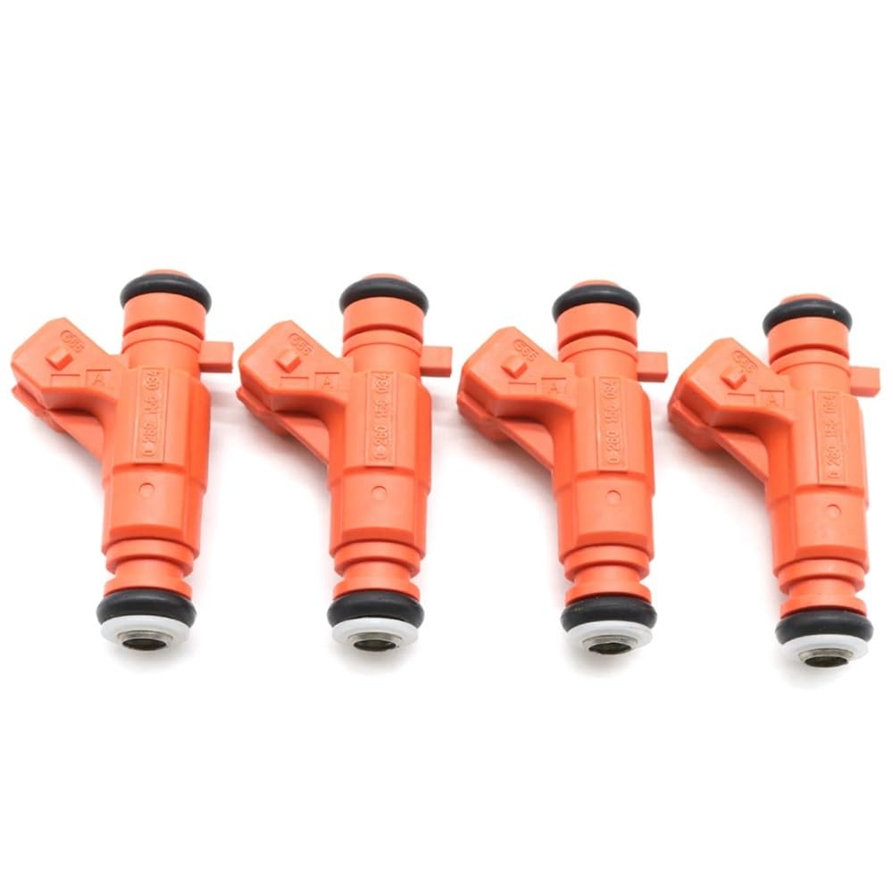 Einspritzventil Nozzle 4 Stücke Kraftstoff Injektoren Düse Für Citroen Für C2 Für C3 Für Xsara Für Berlingo Für Peugeot 206 307 1007 Für Partner 1.6 16V 2000-2014 Düse Einspritzventil von ZHANGTONG