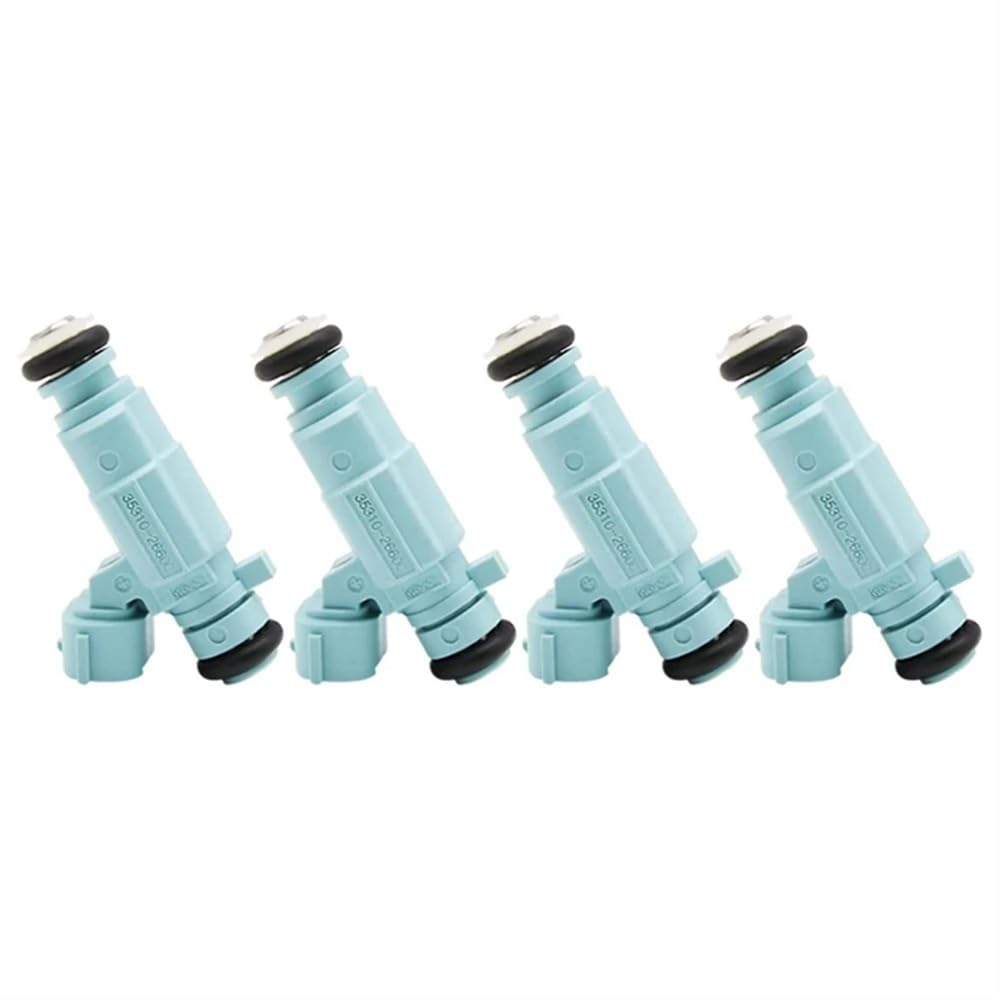 Einspritzventil Nozzle 4-teiliges Set Ersatz-Einspritzdüsen Für Hyundai Für Elantra 2011 14 16 Für IX25 Für Venga 10 Für Solaris Für Kia Für Rio 35310-26600 Düse Einspritzventil von ZHANGTONG