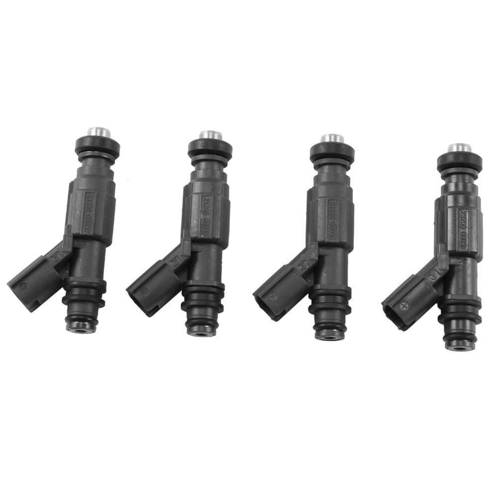 Einspritzventil Nozzle 4-teiliges Set Kraftstoffinjektordüse 23250-0D030 23209-0D030 Für Toyota Für Avensis Für Corolla 1.4 VVTI 1.6 99-04 0280156019 Düse Einspritzventil von ZHANGTONG