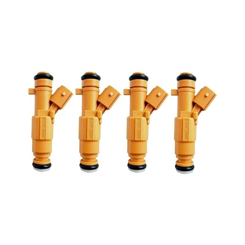 Einspritzventil Nozzle 4Pcs 35310-2E210 Kraftstoff Injektoren Düse Für Kia Für Sportage 2016-2018 35310 2E210 353102E210 Düse Einspritzventil von ZHANGTONG