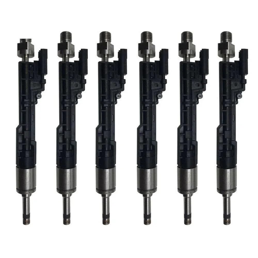 Einspritzventil Nozzle 6 Stück Einspritzdüsen 13647597870 Passend Für X1 Für X3 Für X5 Für X6 Für 135i Für 335i Für 535i Für 640i Für 740Li 3.0L 2011-2015 Düse Einspritzventil von ZHANGTONG