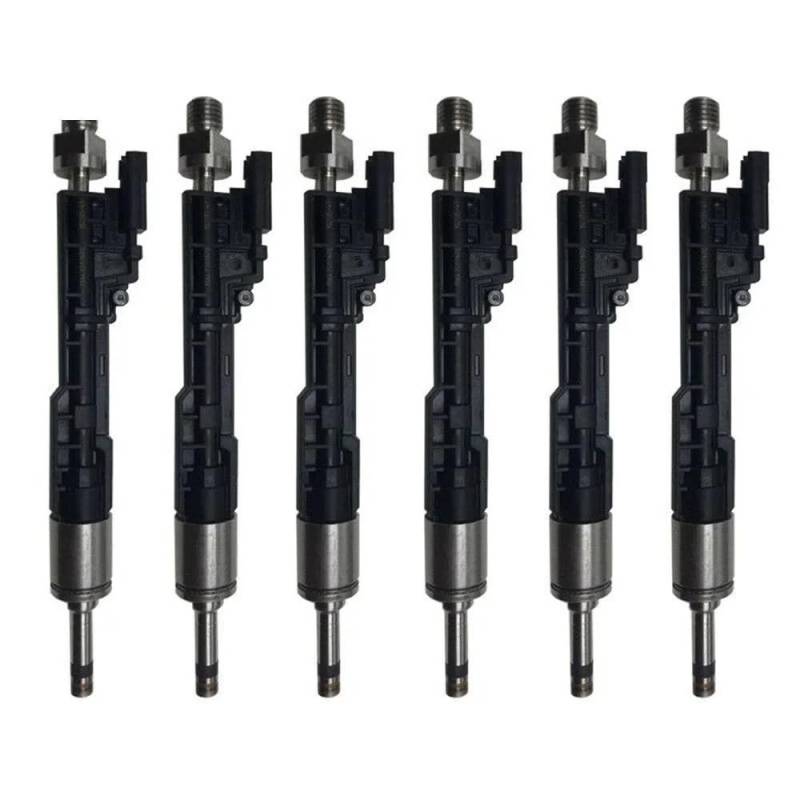 Einspritzventil Nozzle 6 Stück Einspritzdüsen 13647597870 Passend Für X1 Für X3 Für X5 Für X6 Für 135i Für 335i Für 535i Für 640i Für 740Li 3.0L 2011-2015 Düse Einspritzventil von ZHANGTONG