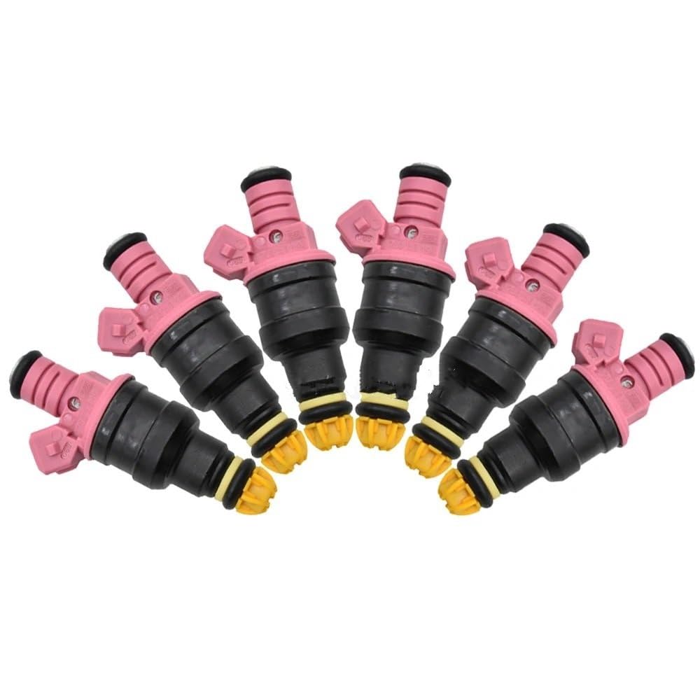 Einspritzventil Nozzle 6-teiliges Kraftstoffinjektor-Set Für 96-99 Für 328I Für 328IS Für 528I Für M3 Für Z3 Für E36 Für E39 Für E38 2.8L 3.2L 0280150440 Autozubehör Düse Einspritzventil von ZHANGTONG