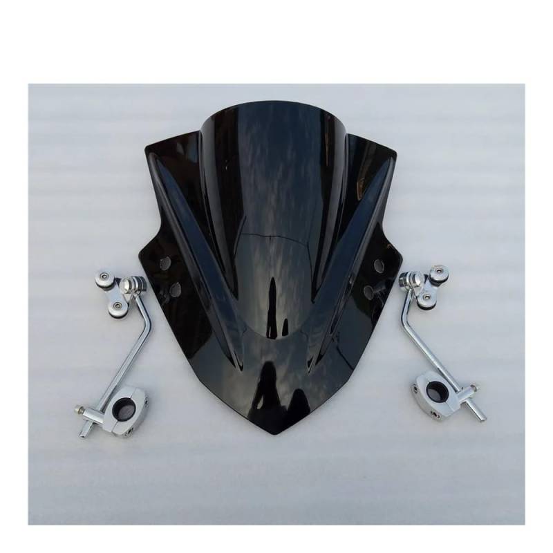 Motorrad Windschild Für FZ8 2011-2013 FZ-8 2012 Motorrad Windschutzscheibe Mit Ständer Deflektor Schutz Verkleidung Teile Luft Windabweiser Langlebig von ZHANGTONG