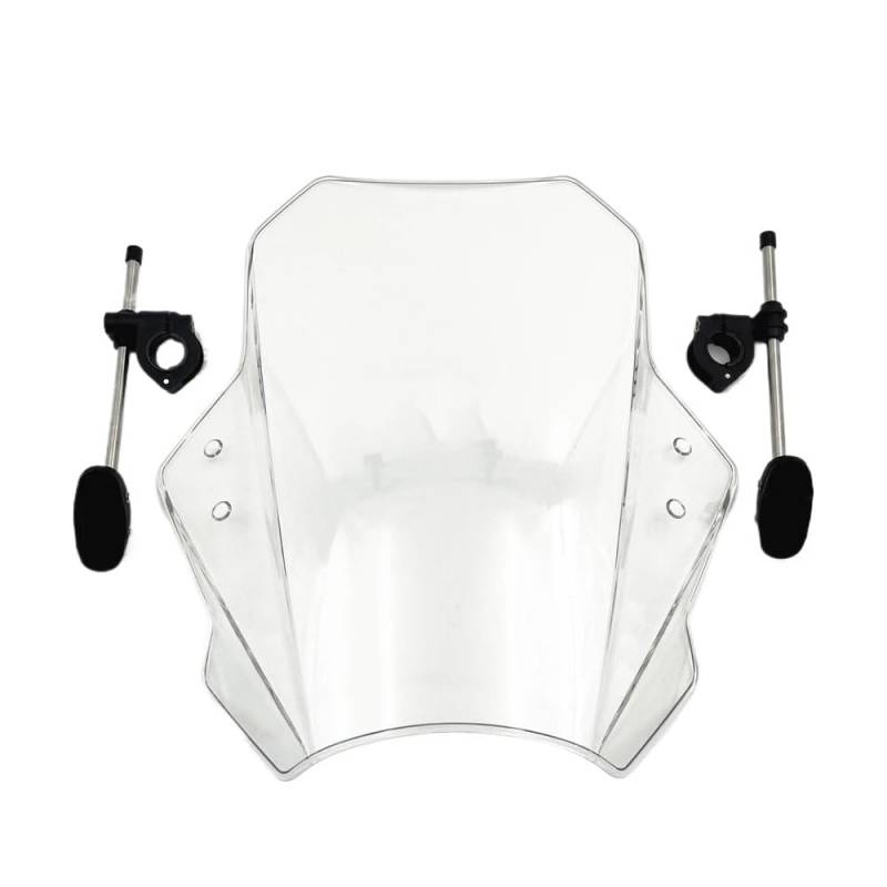 Motorrad Windschild Für MT03 MT07 MT09 MT10 MT125 Motorrad Windschutzscheibe Nach Oben Verstellbare Universal Windschutzscheibe Spoiler Verlängerung Deflektor von ZHANGTONG