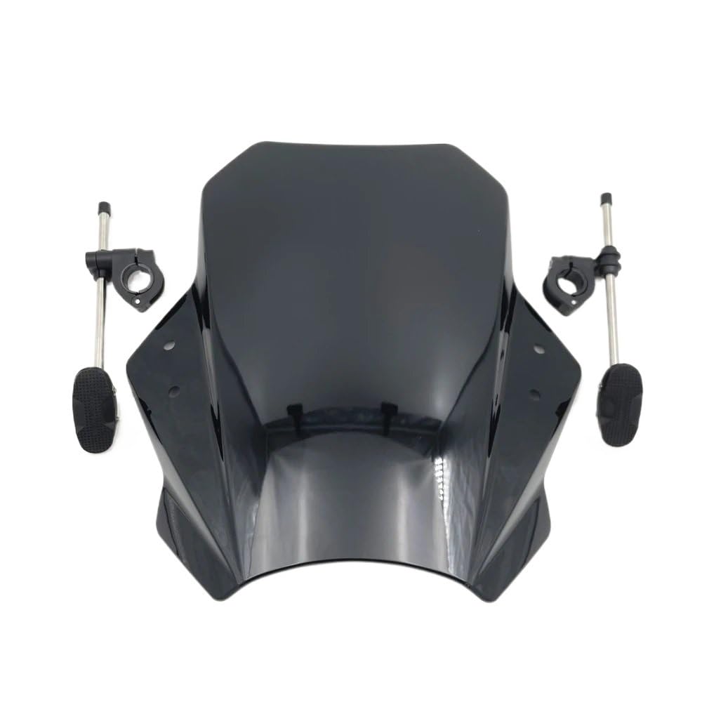 Motorrad Windschild Für MT03 MT07 MT09 MT10 MT125 Motorrad Windschutzscheibe Nach Oben Verstellbare Universal Windschutzscheibe Spoiler Verlängerung Deflektor von ZHANGTONG