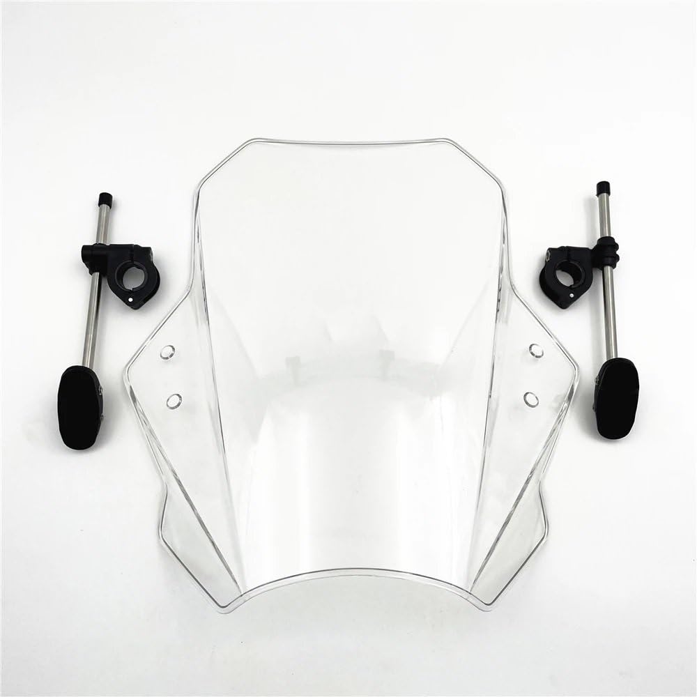 Motorrad Windschild Für VT750S VT 750S VT750 S Windschutzscheibe Universal Motorrad Windabweiser Clamp-On Variable ABS Windschutzscheibe Spoiler von ZHANGTONG