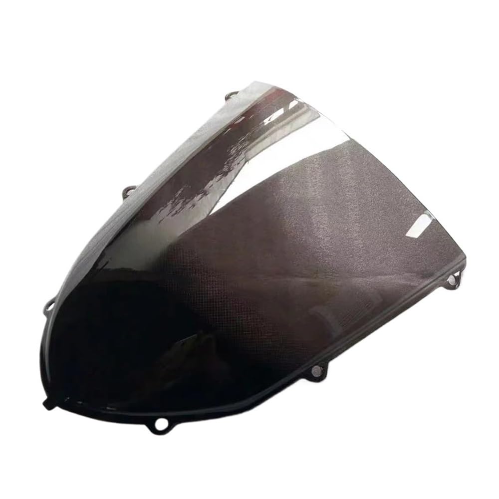 Motorrad Windschild Motorrad Double Bubble Windschutzscheibe Windschutz Bildschirm Für K&awasaki Z750S Z 750S Z750 S Schwarz 2004 2005 2006 2007 von ZHANGTONG