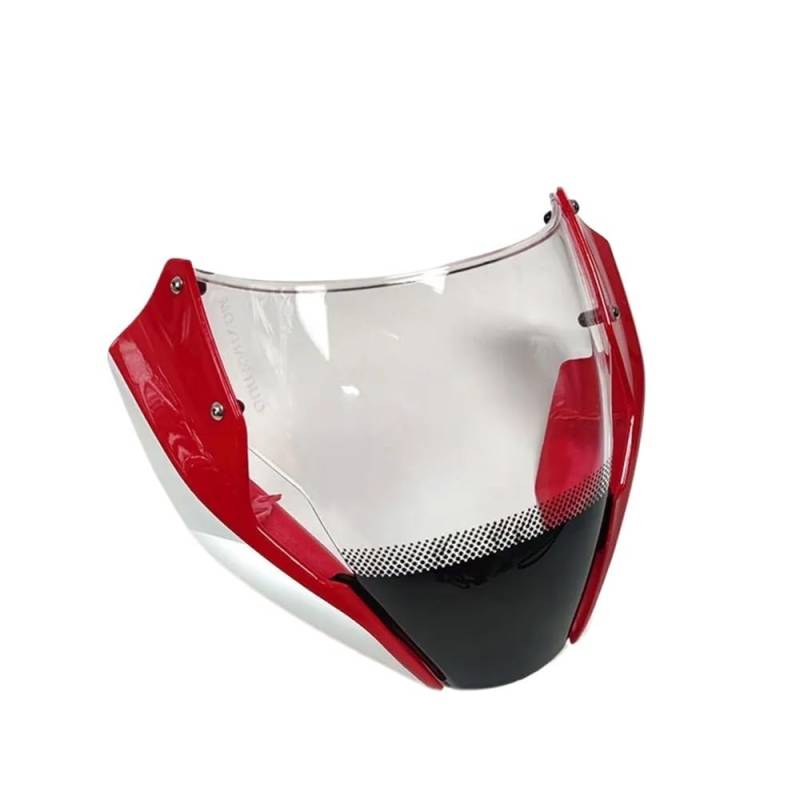 Motorrad Windschild Motorrad Frontverkleidung Windschutzscheibe Windschutz Visier Viser Frontscheibe Deflektor Für D&ucati Für MONSTER 797 821 1200S 2014-2023 von ZHANGTONG