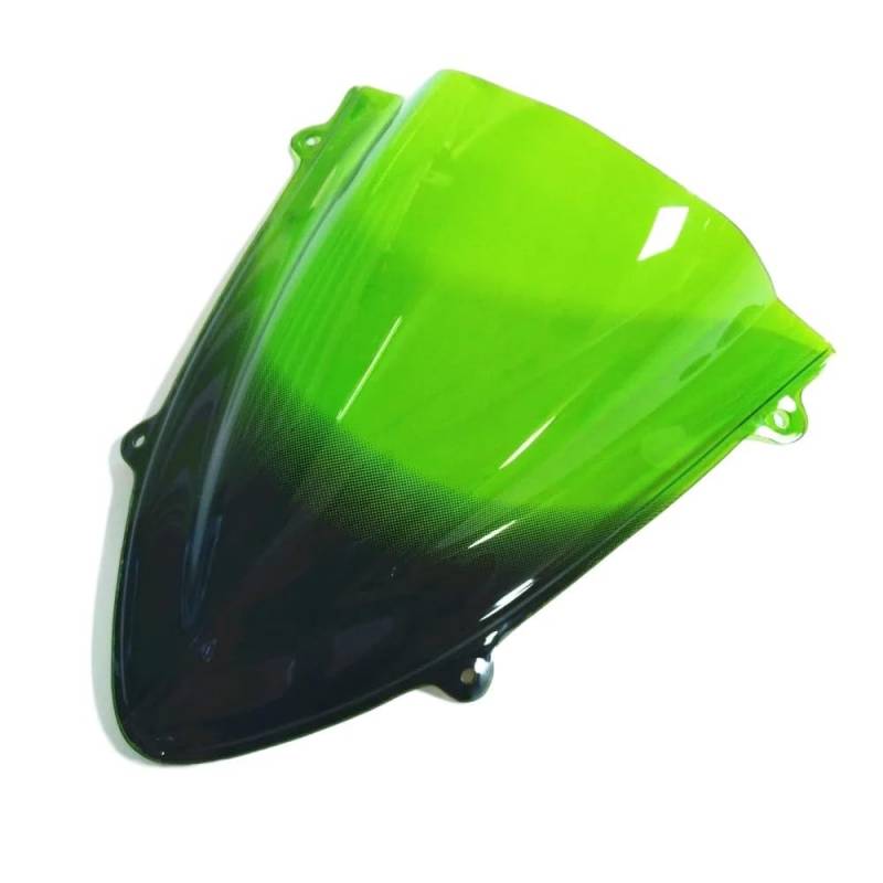 Motorrad Windschild Motorrad Mehrfarbiger Windschutzscheiben-Spoiler Windabweiser für K&awasaki Ninja250 08-09-10-11-12 Ninja 250 2008 2009 2010 2011 2012 von ZHANGTONG