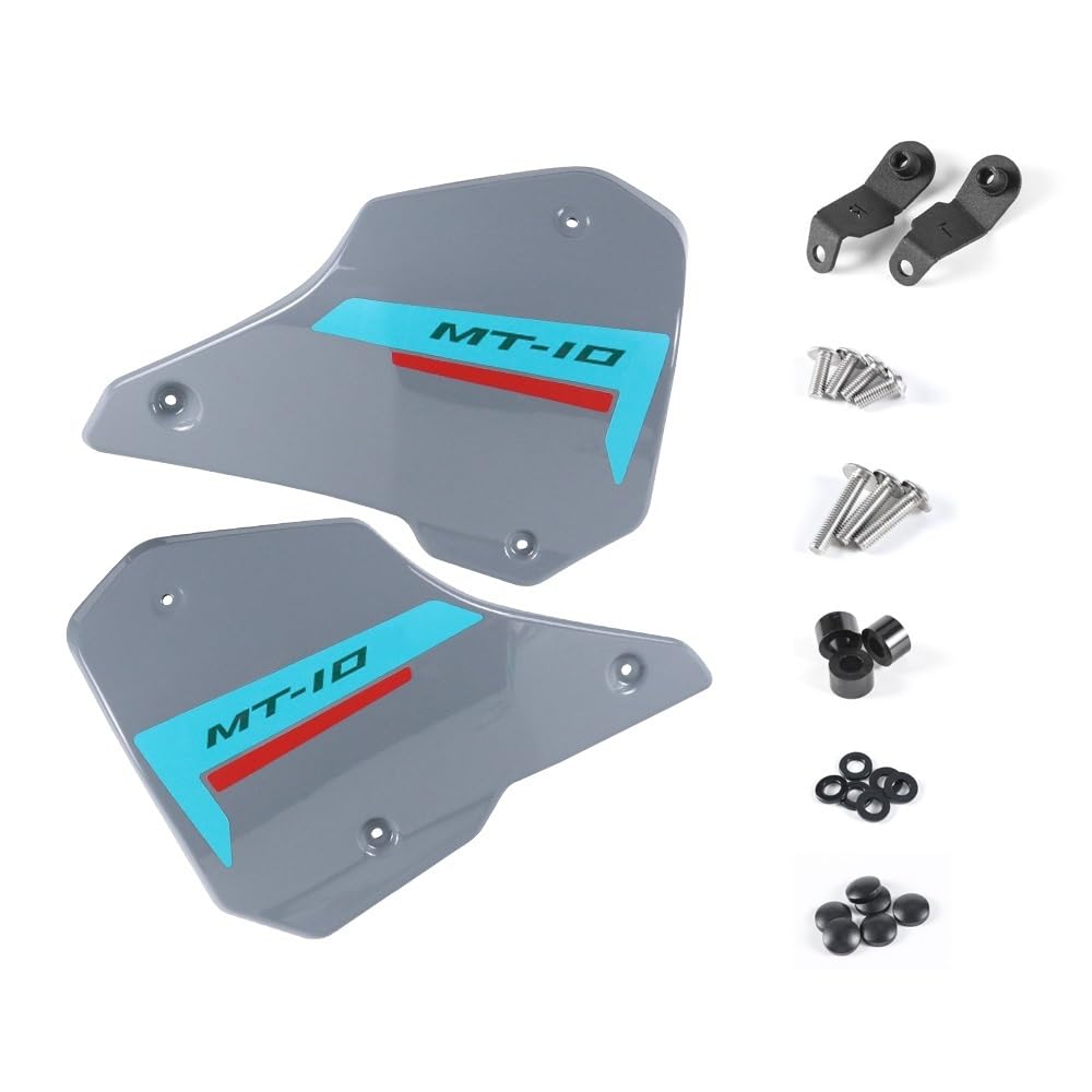 Motorrad Winglets Für MT 10 SP MT10 2022- Motorrad-Einfüllplatten Rahmenabdeckung Seitenverkleidung Verkleidung Gugel Füllbrett Motorrad Spoiler Winglets von ZHANGTONG