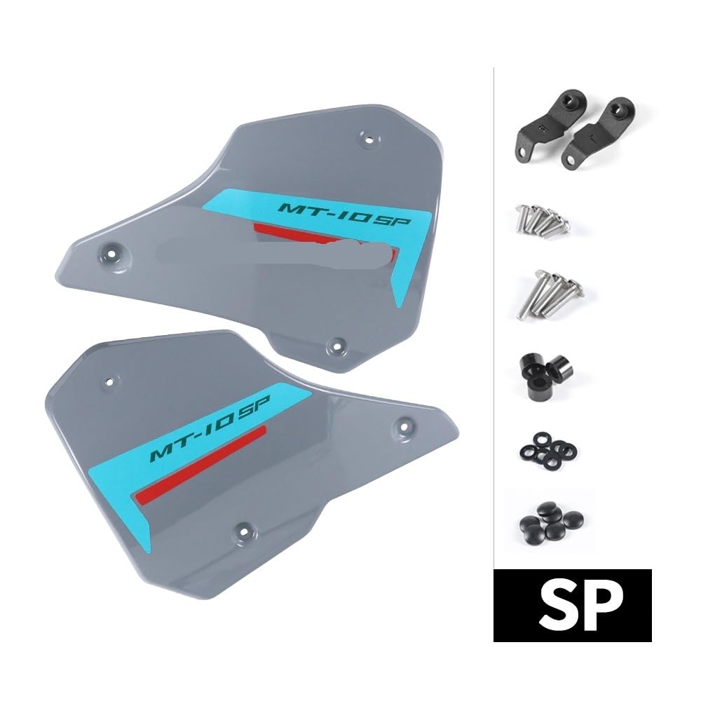 Motorrad Winglets Für MT10 SP Motorrad Zubehör Infill Panels Rahmen Abdeckung Infill Seite Panel Verkleidung Gugel Füllstoff Bord Motorrad Spoiler Winglets von ZHANGTONG