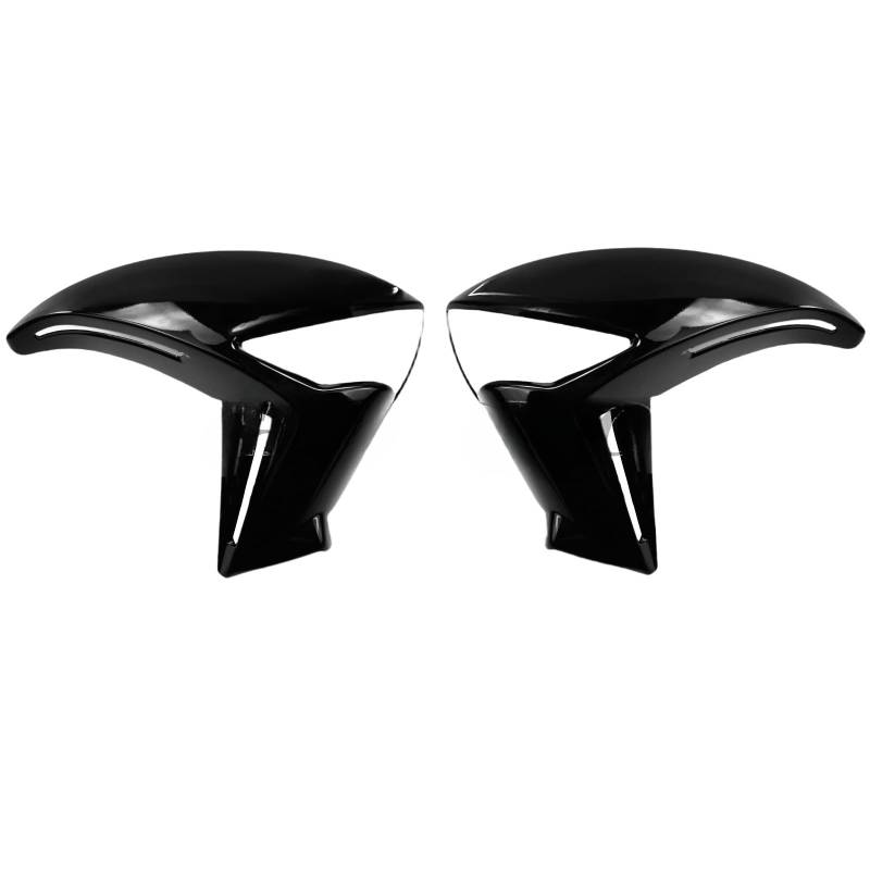 Motorrad Winglets Kühlerverkleidungsabdeckungen Für K&awasaki ER 6N ER6N 2009-2011 Motorradzubehör Side Mid Cowling Front Panel Motorrad Spoiler Winglets von ZHANGTONG