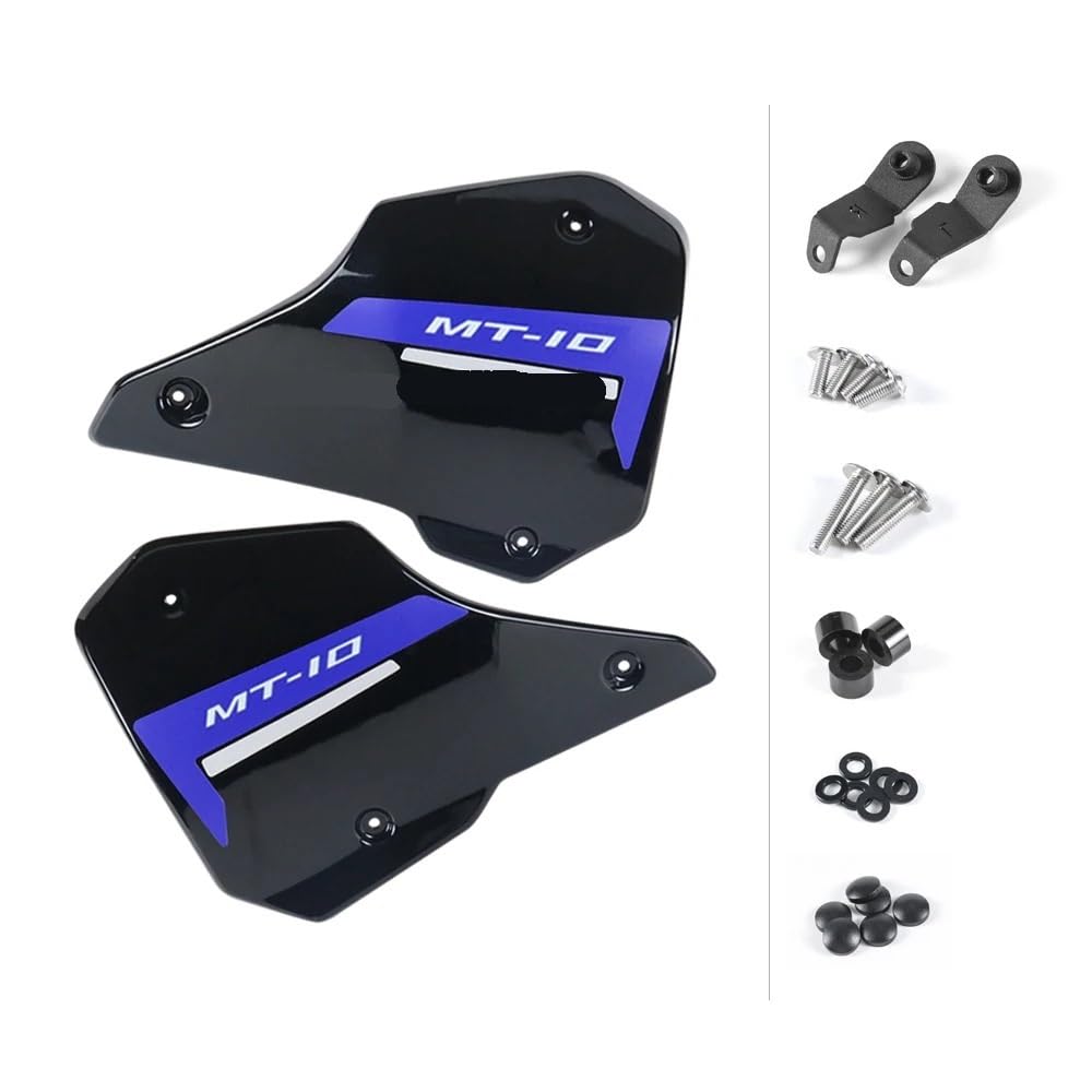 Motorrad Winglets Motorrad Rahmen Abdeckung Infill Seite Panel Verkleidung Gugel Füllstoff Bord Für MT10 SP 2022- Motorrad Spoiler Winglets von ZHANGTONG