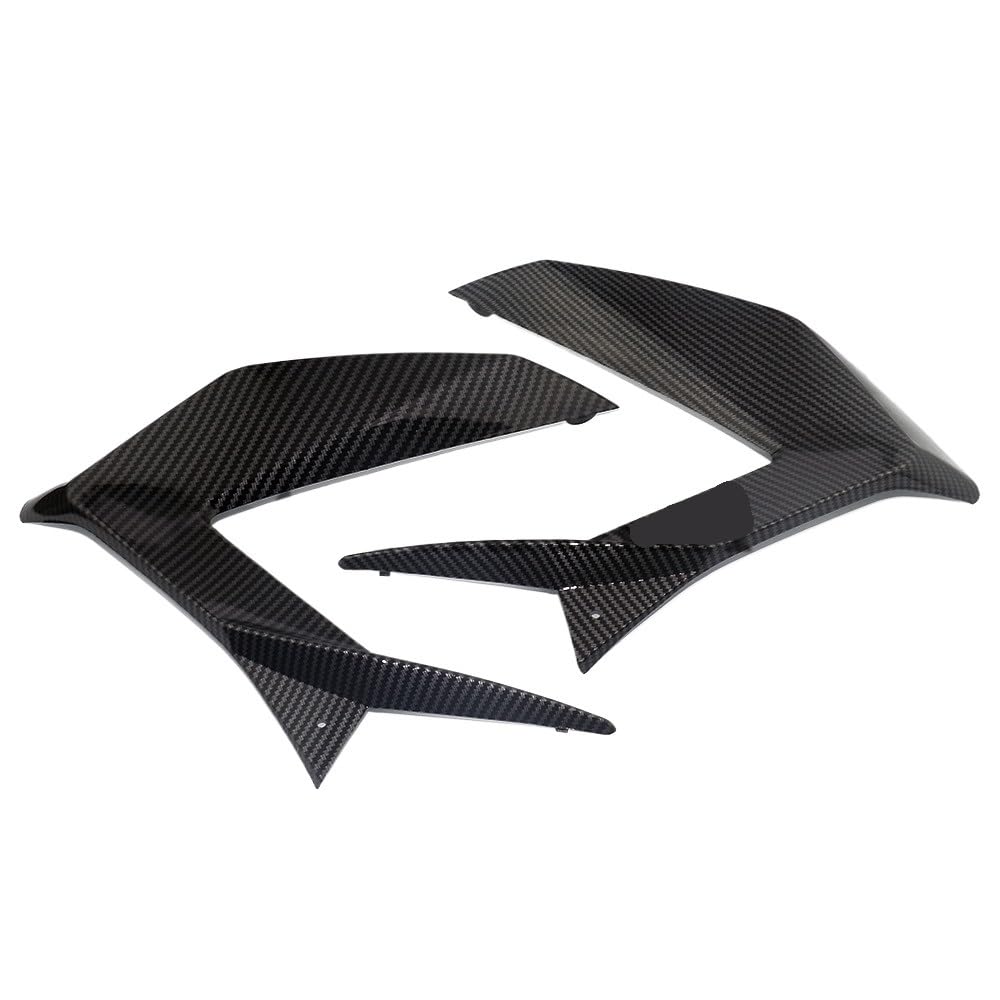 Motorrad Winglets Motorrad Zubehör Vorderseite Rahmen Panel Mid Verkleidung Abdeckung Für K&awasaki Für Ninja ZX6R 636 2013-2018 Motorrad Spoiler Winglets von ZHANGTONG