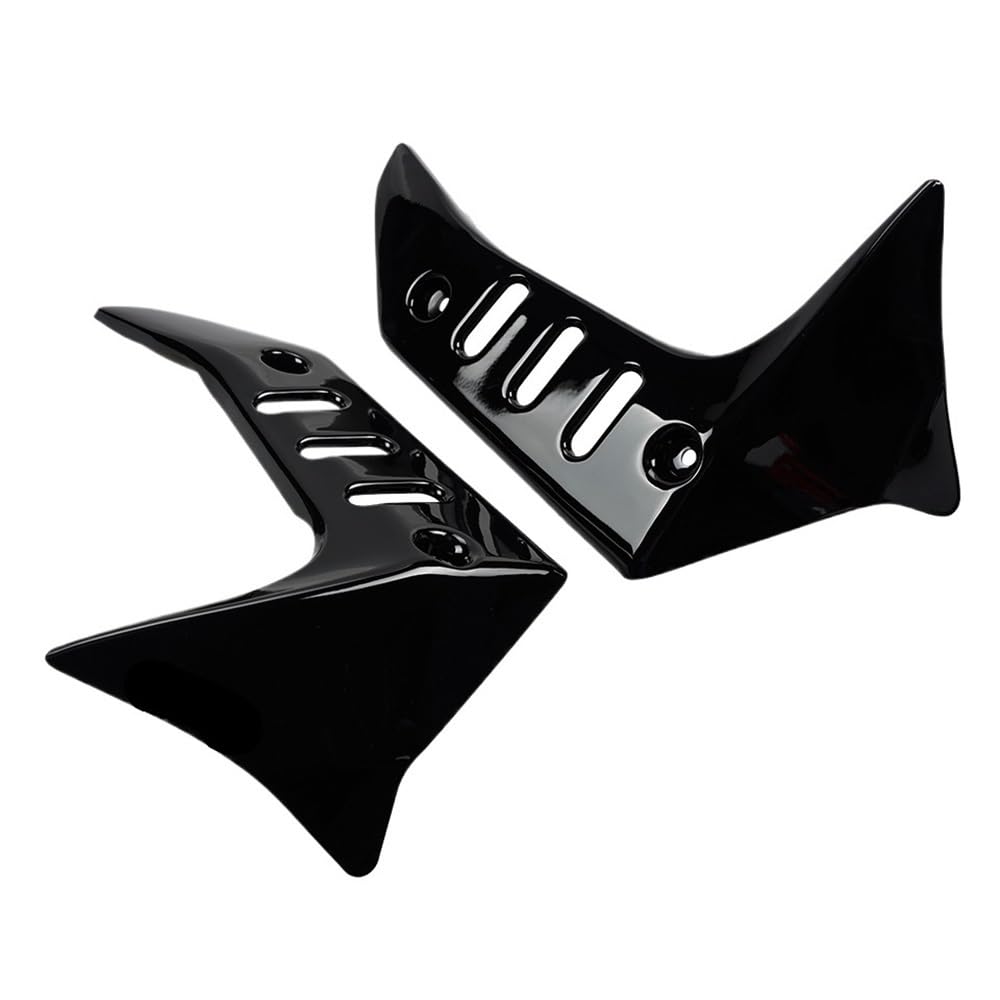 Motorrad Winglets Motorradverkleidung Kühlerseitenverkleidung Abdeckung Gugelschutz Für K&awasaki Z 750 Z750 2004-2007 Motorrad Spoiler Winglets von ZHANGTONG