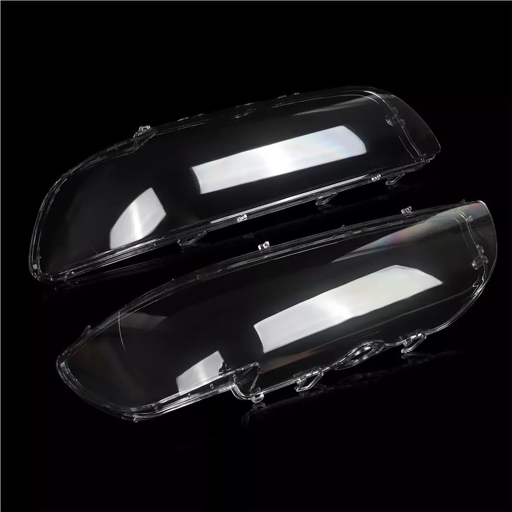 Scheinwerfer Shell Lampenschirm Auto Scheinwerfer Lampenschirm Abdeckung Shell Glas Objektiv Autos Kopf Licht Lampe Objektiv Für 5 Serie E39 1999 2000 2001 2002(A Pair) von ZHANGTONG