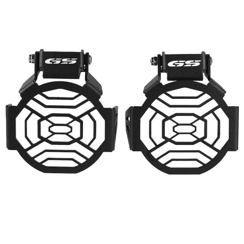 ZHANGTONG Scheinwerferschutz 2pcs Fog light Protector Guard covers OEM Foglight Lamp Cover For R 1200GS ADV F800GS Adventure R1200GS 2012 2013 2014-2020 von ZHANGTONG