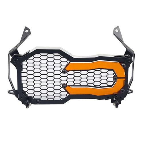 ZHANGTONG Scheinwerferschutz Motorrad Klappbarer Scheinwerferschutz Grille Schutzabdeckung Für R1250GS Für Abenteuer 40. Für Jubiläum Für Edition 1250 Für GS Für LC Für ADV von ZHANGTONG