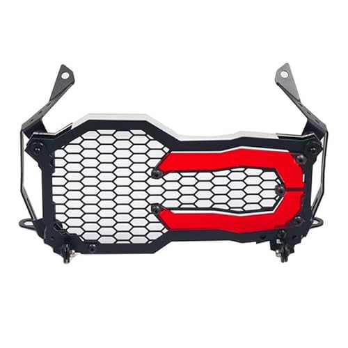 ZHANGTONG Scheinwerferschutz Motorrad Klappbarer Scheinwerferschutz Grille Schutzabdeckung Für R1250GS Für Abenteuer 40. Für Jubiläum Für Edition 1250 Für GS Für LC Für ADV von ZHANGTONG