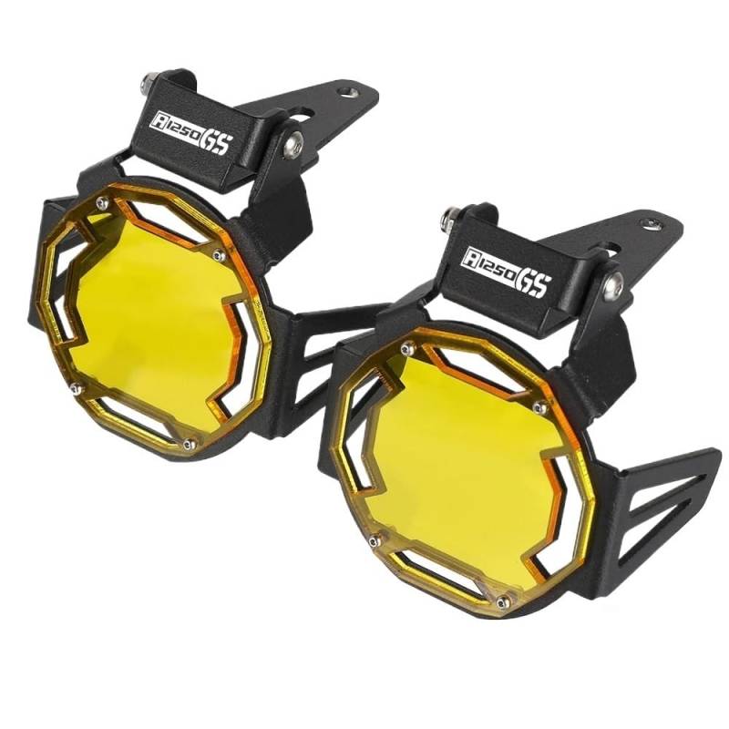 ZHANGTONG Scheinwerferschutz Motorrad Nebel Lampe Licht Abdeckung Schutz Grill Grille Schutz Für R 1250 GS R1250 GS R 1250GS 2019-2023 2022 2021 von ZHANGTONG