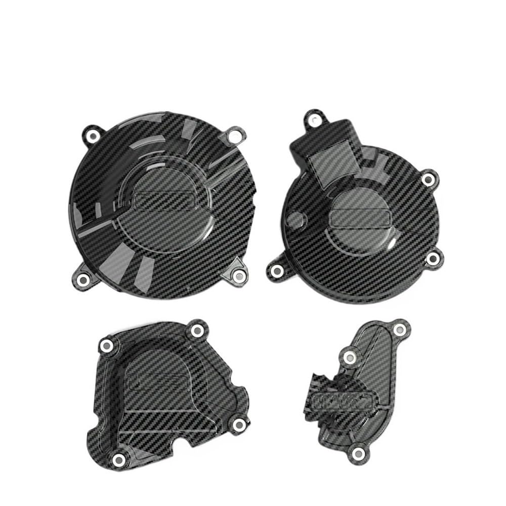 ZHANGTONG Stator Abdeckung Motor kurbelgehäuse Für MT-09 FZ-09 Für Tracer Für Scrambler XSR900 2021-2024 Motorräder Motor Abdeckung Schutz Fall Carbon-Look von ZHANGTONG