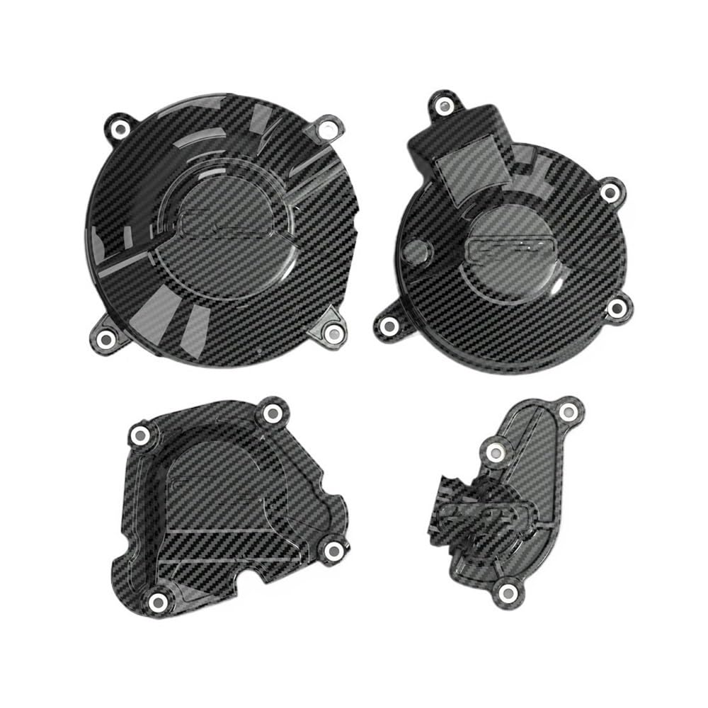 ZHANGTONG Stator Abdeckung Motor kurbelgehäuse Motocross Motor Abdeckung Schutz Set Für FZ-09 MT-09 Für Tracer 900 Für Scrambler 2021-2023 von ZHANGTONG